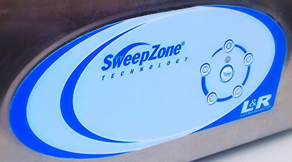 L & R S200 ULTRASONIC CLEANER w EXTRA HEATER & SweepZone Technology WATCH VIDEO