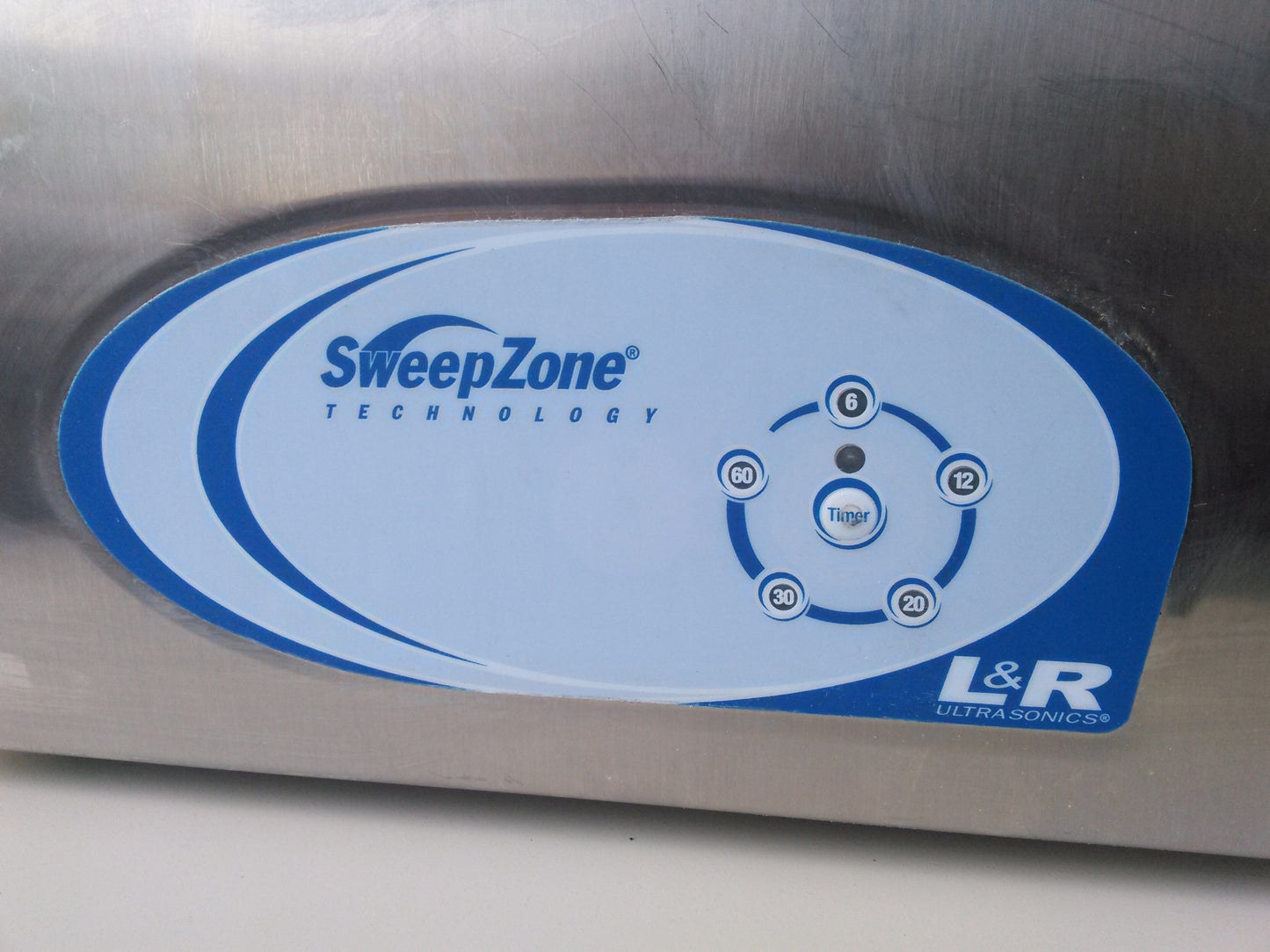 L & R S200 ULTRASONIC CLEANER w EXTRA HEATER & SweepZone Technology WATCH VIDEO