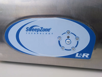 L & R S200 ULTRASONIC CLEANER w EXTRA HEATER & SweepZone Technology WATCH VIDEO