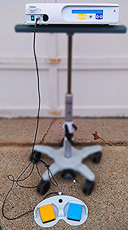 MITEK VAPR3  225021 ESU CAUTERY ELECTROSURGICAL GENERATOR OR 2084 FOOT CONTROL