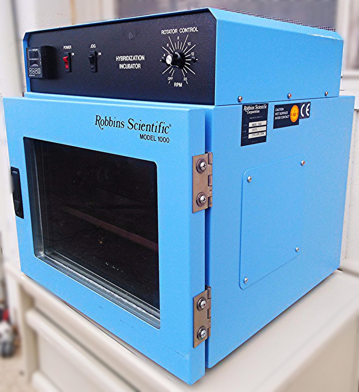 ROBBINS SCIENTIFIC HYBRIDIZATION 1000 SHAKER INCUBATOR OVEN WATCH VIDEO PERFECT