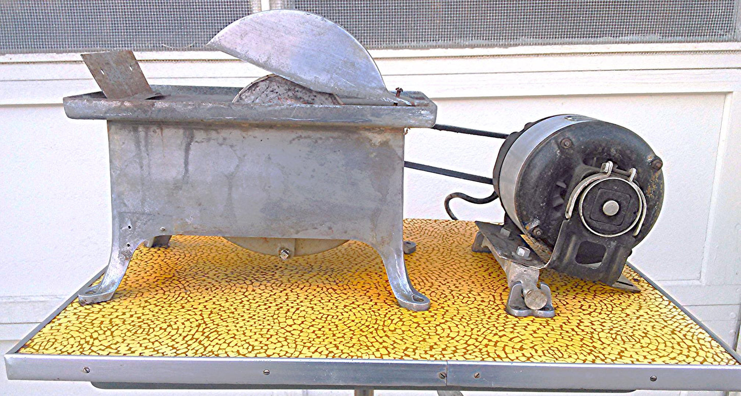 GEMLAP LAPIDARY HOBBYCRAFTS GEM TRIM SAW CABOCHON MACHINE 8" BLADE WATCH VIDEO