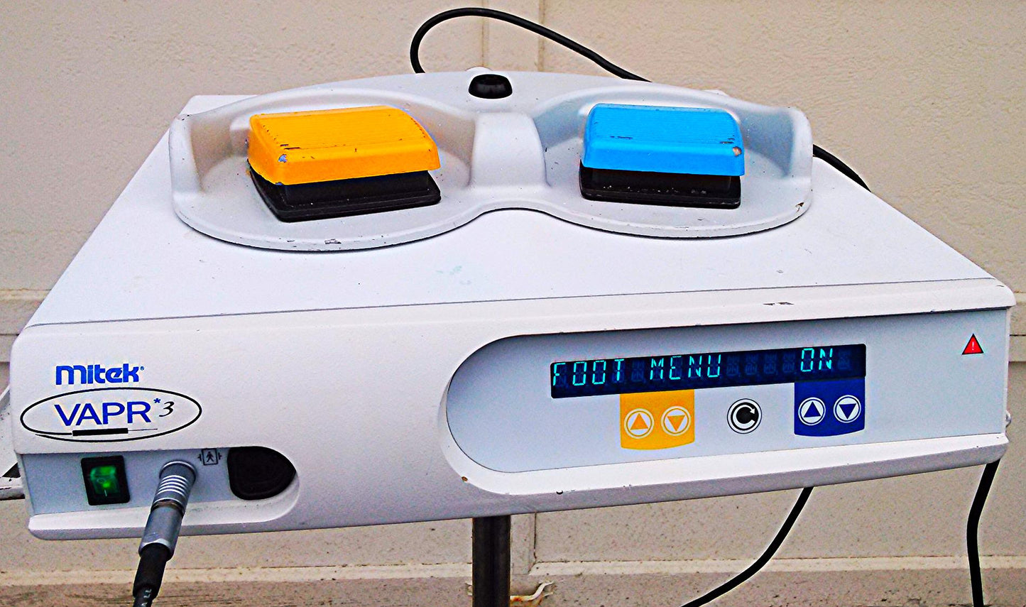MITEK VAPR3  225021 ESU CAUTERY ELECTROSURGICAL GENERATOR OR 2084 FOOT CONTROL