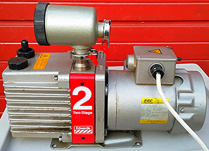 EDWARDS 2 TWO STAGE E2M2 Rotary Vane Dual Stage Mechanical Vacuum Pump WATCHVIDE