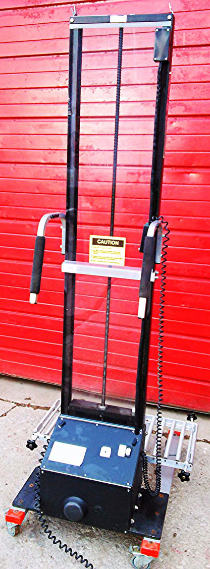 ALUM-A-LIFT HOIST LIFT BATTERY OPERATED ROLL CONVEYOR BELT 150 Lbs Capacity