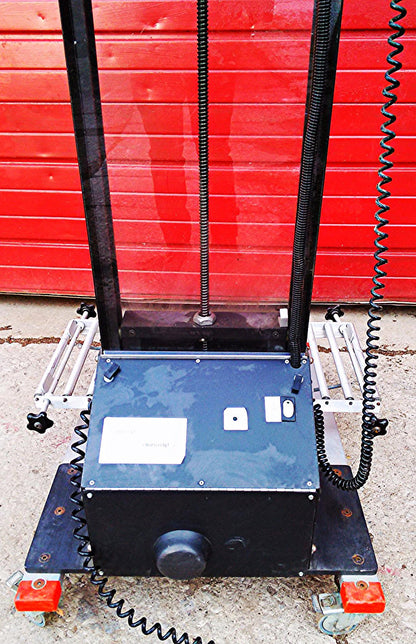 ALUM-A-LIFT HOIST LIFT BATTERY OPERATED ROLL CONVEYOR BELT 150 Lbs Capacity