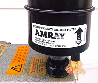 EDWARDS 8 E2M8 1/2 HP DUAL STAGE MECHANICAL ROTARY VANE VACUUM PUMP HYDROCARBON