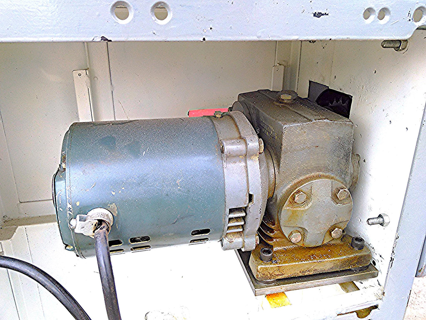 RARE 14" AB MANUFACTURING COLD ROLLING METAL TEMPER MILL EQUALIZER PRESS MACHINE