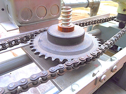 RARE 14" AB MANUFACTURING COLD ROLLING METAL TEMPER MILL EQUALIZER PRESS MACHINE