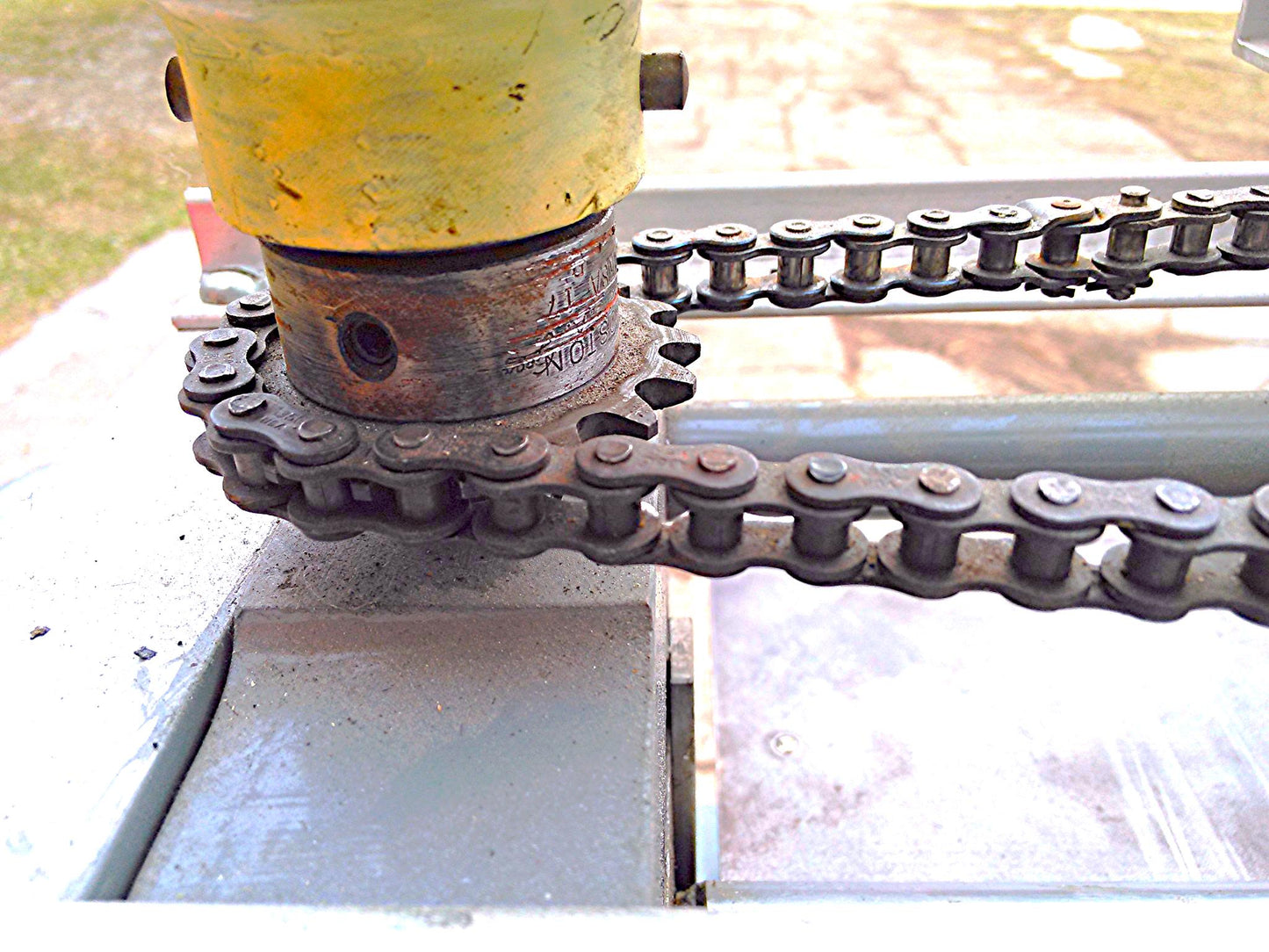 RARE 14" AB MANUFACTURING COLD ROLLING METAL TEMPER MILL EQUALIZER PRESS MACHINE