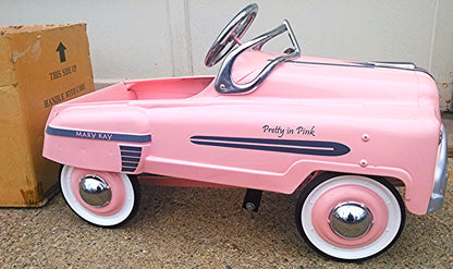 RETRO BRAND NEW MARY KAY PRETTY IN PINK Cosmetics Pink Colored Kids Pedal Car