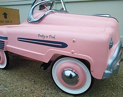 RETRO BRAND NEW MARY KAY PRETTY IN PINK Cosmetics Pink Colored Kids Pedal Car