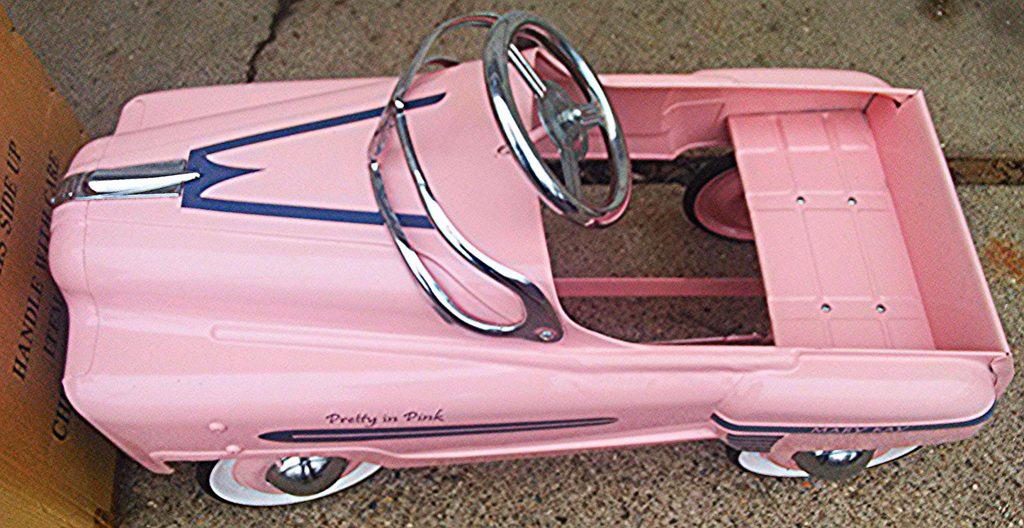 RETRO BRAND NEW MARY KAY PRETTY IN PINK Cosmetics Pink Colored Kids Pedal Car