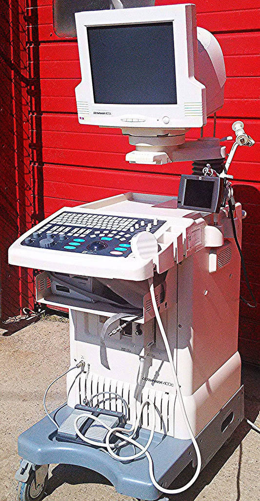 ATL ULTRAMARK 400C ULTRASOUND PHILIPS 4.0 40mm PROBE MITSUBISHI P91 PRINTER CART