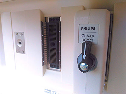 ULTRAMARK 400C ULTRASOUND PHILIPS 4.0 40mm PROBE MITSUBISHI P91 PRINTER CART