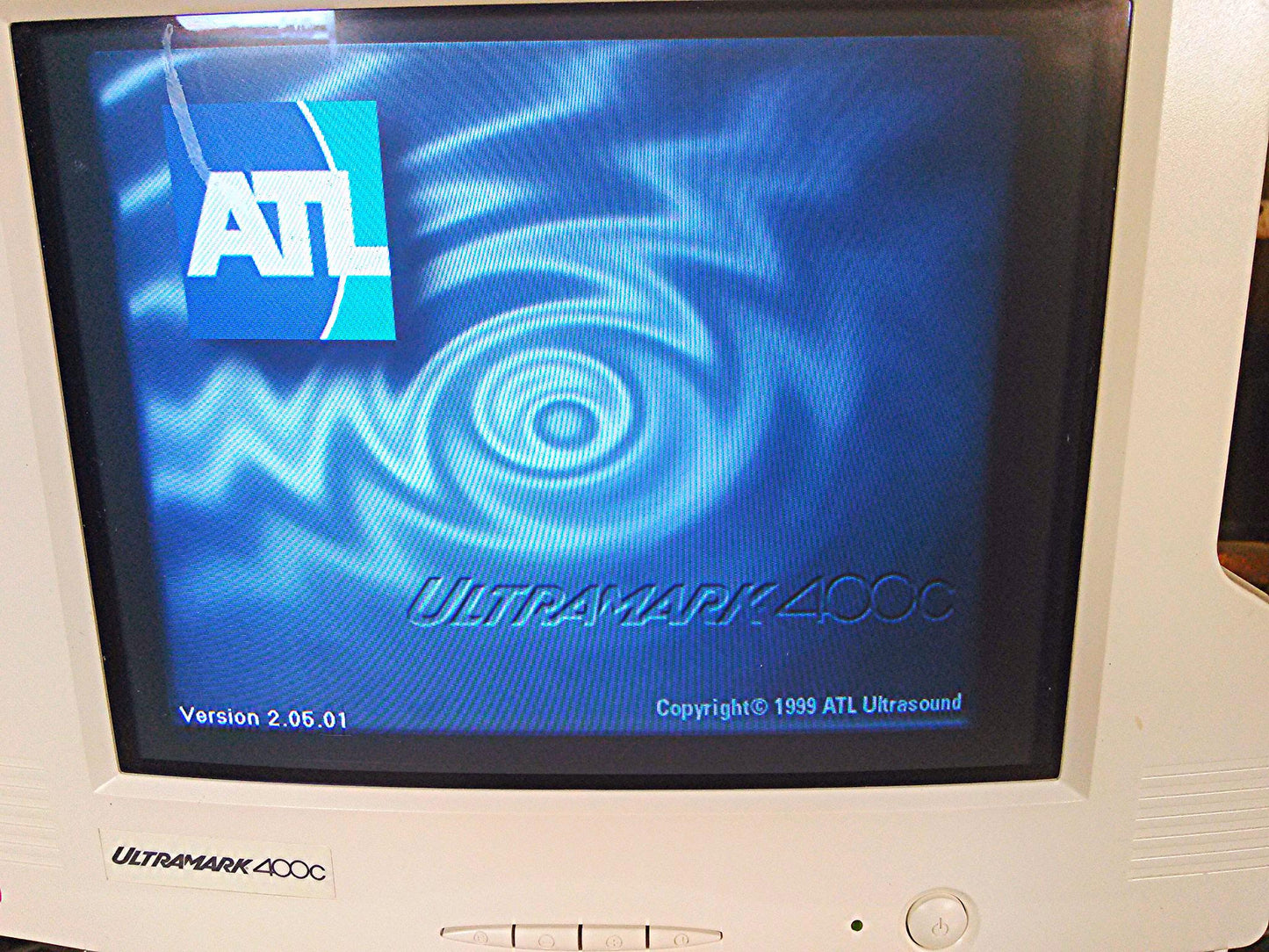 ATL ULTRAMARK 400C ULTRASOUND PHILIPS 4.0 40mm PROBE MITSUBISHI P91 PRINTER CART