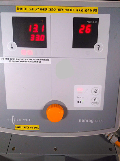 LMT NOMAG IC 1,5 NEONATAL INFANT TRANSPORT INCUBATOR THERAPY Hill-Rom HOSPITAL