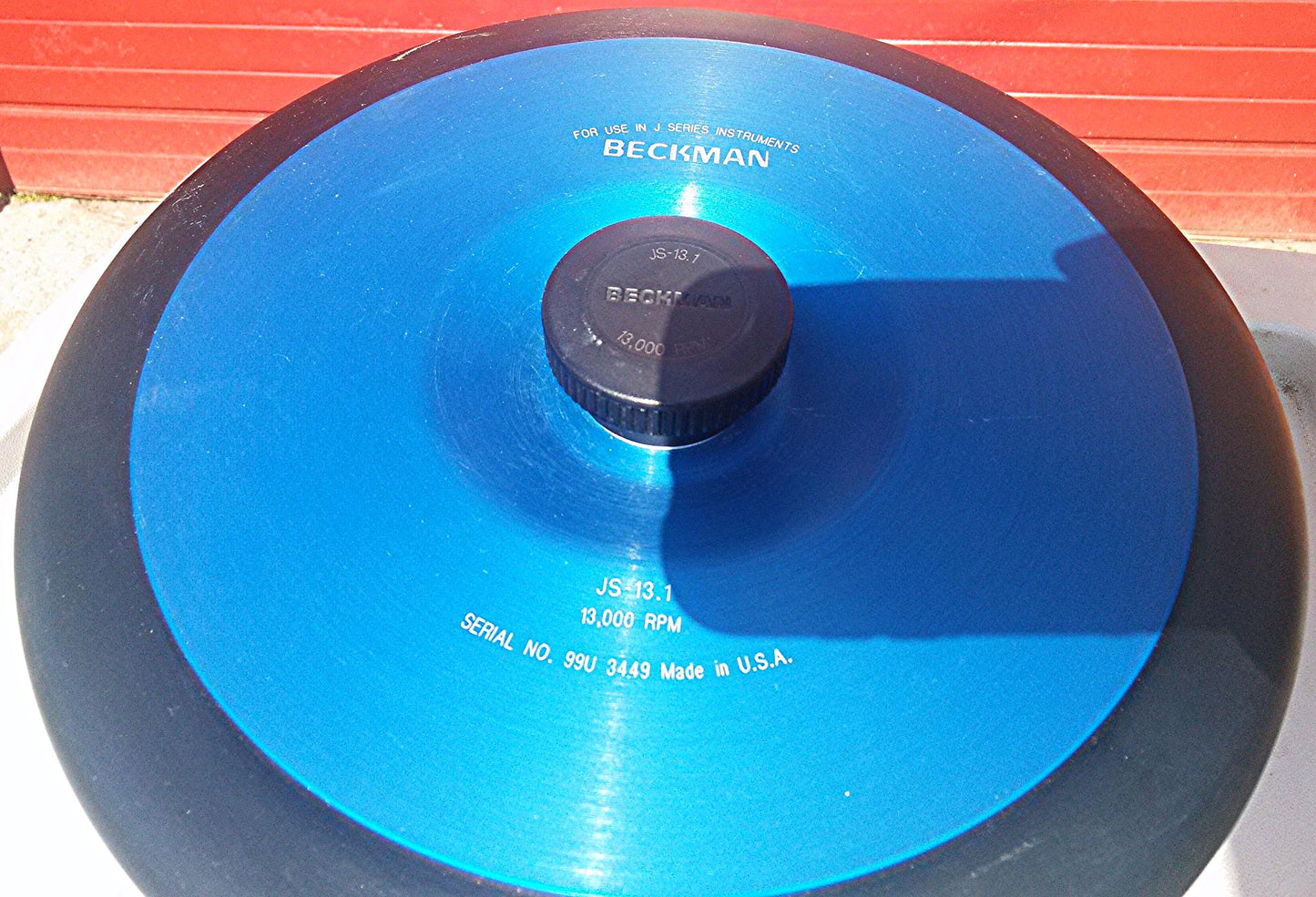 BECKMAN JS 13.1 6x50m SWINGING BUCKET ROTOR AVANTI J-26 XPI J6-MI J-6 CENTRIFUGE