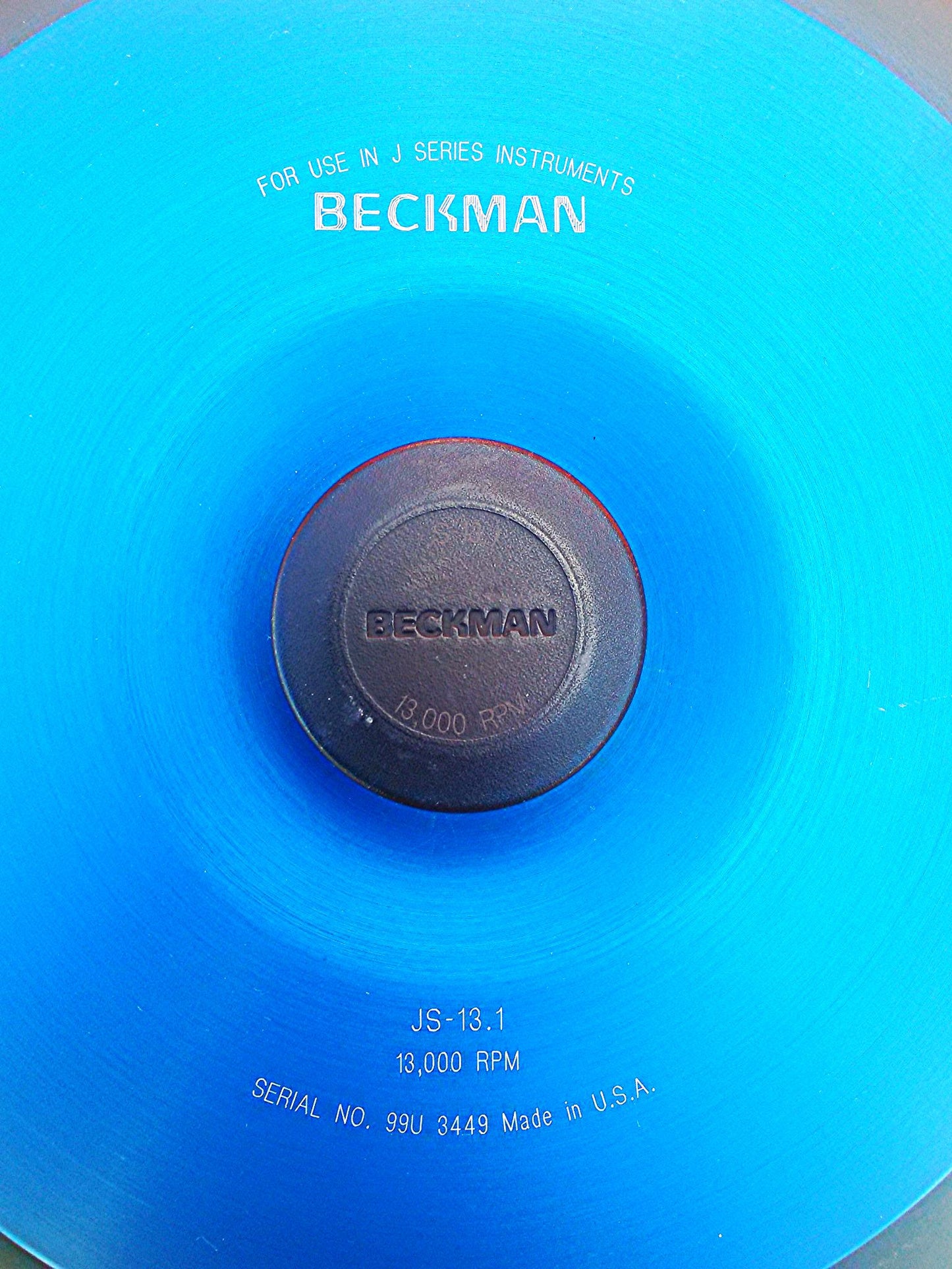 BECKMAN JS 13.1 6x50m SWINGING BUCKET ROTOR AVANTI J-26 XPI J6-MI J-6 CENTRIFUGE