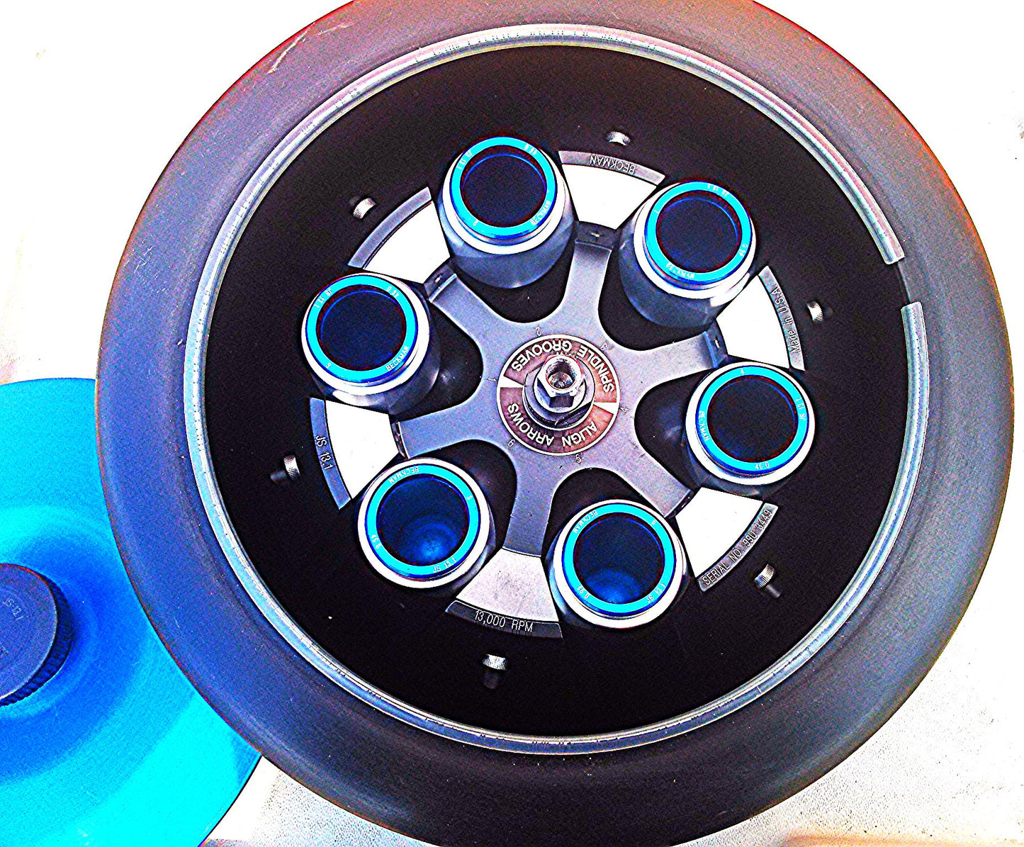 BECKMAN JS 13.1 6x50m SWINGING BUCKET ROTOR AVANTI J-26 XPI J6-MI J-6 CENTRIFUGE