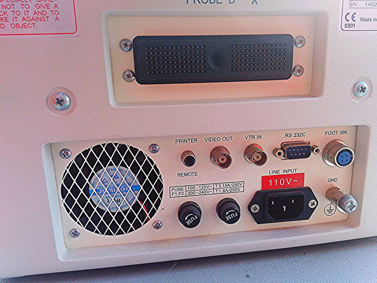 SIUI CTS-485 PORTABLE ULTRASOUND ULTRASONIC DIAGNOSTIC INSTRUMET 3.5 PROBE C3I40