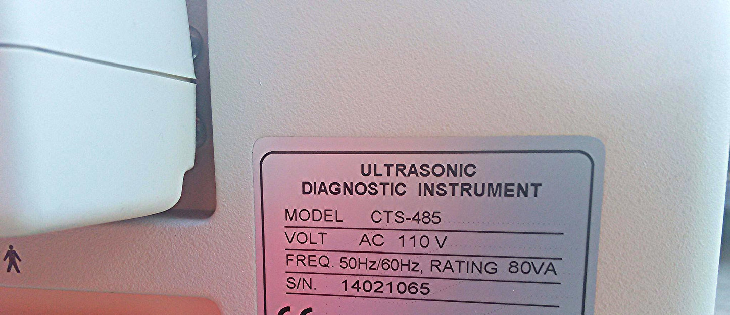 SIUI CTS-485 PORTABLE ULTRASOUND ULTRASONIC DIAGNOSTIC INSTRUMET 3.5 PROBE C3I40