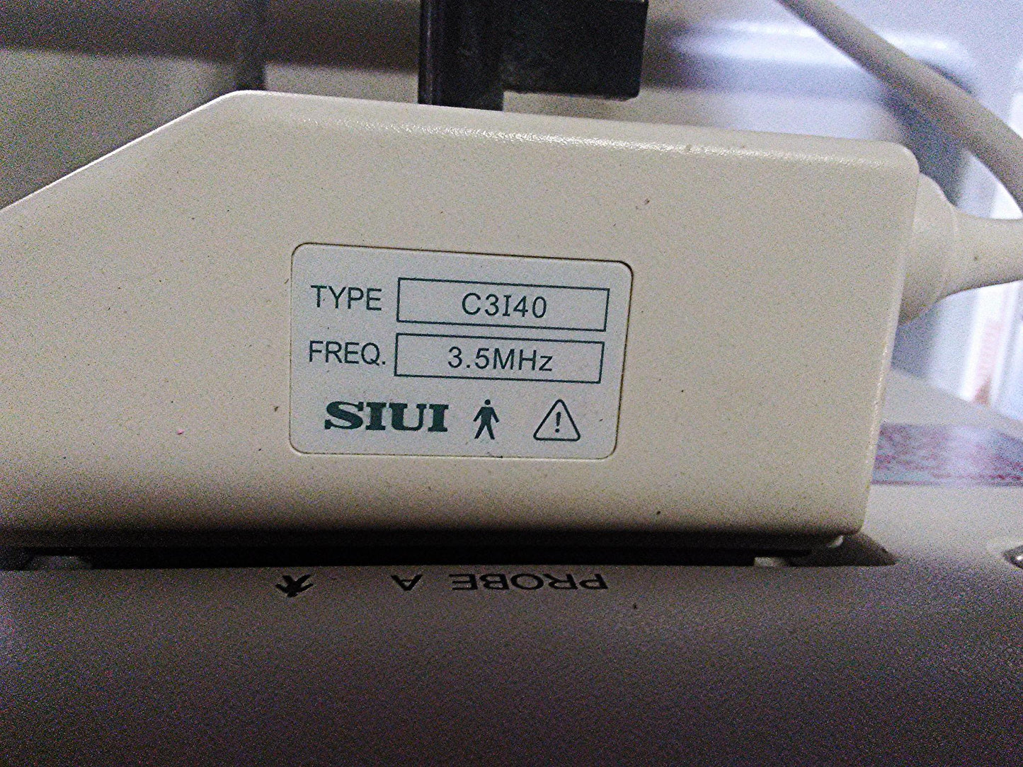 SIUI CTS-485 PORTABLE ULTRASOUND ULTRASONIC DIAGNOSTIC INSTRUMET 3.5 PROBE C3I40