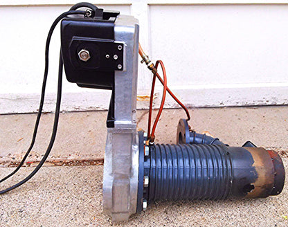 CVC PRODUCTS Type PMCS-6B 1800 WATTS 6" HIGH VACUUM PUMP NC w/ NORCAL GATE VALVE