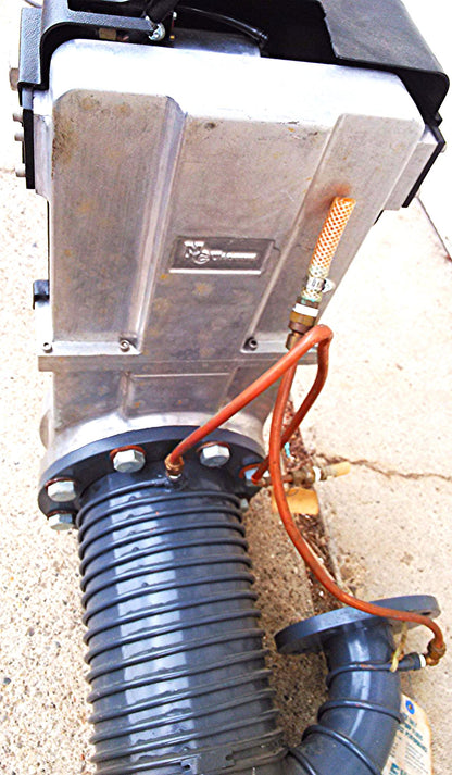 CVC PRODUCTS Type PMCS-6B 1800 WATTS 6" HIGH VACUUM PUMP NC w/ NORCAL GATE VALVE