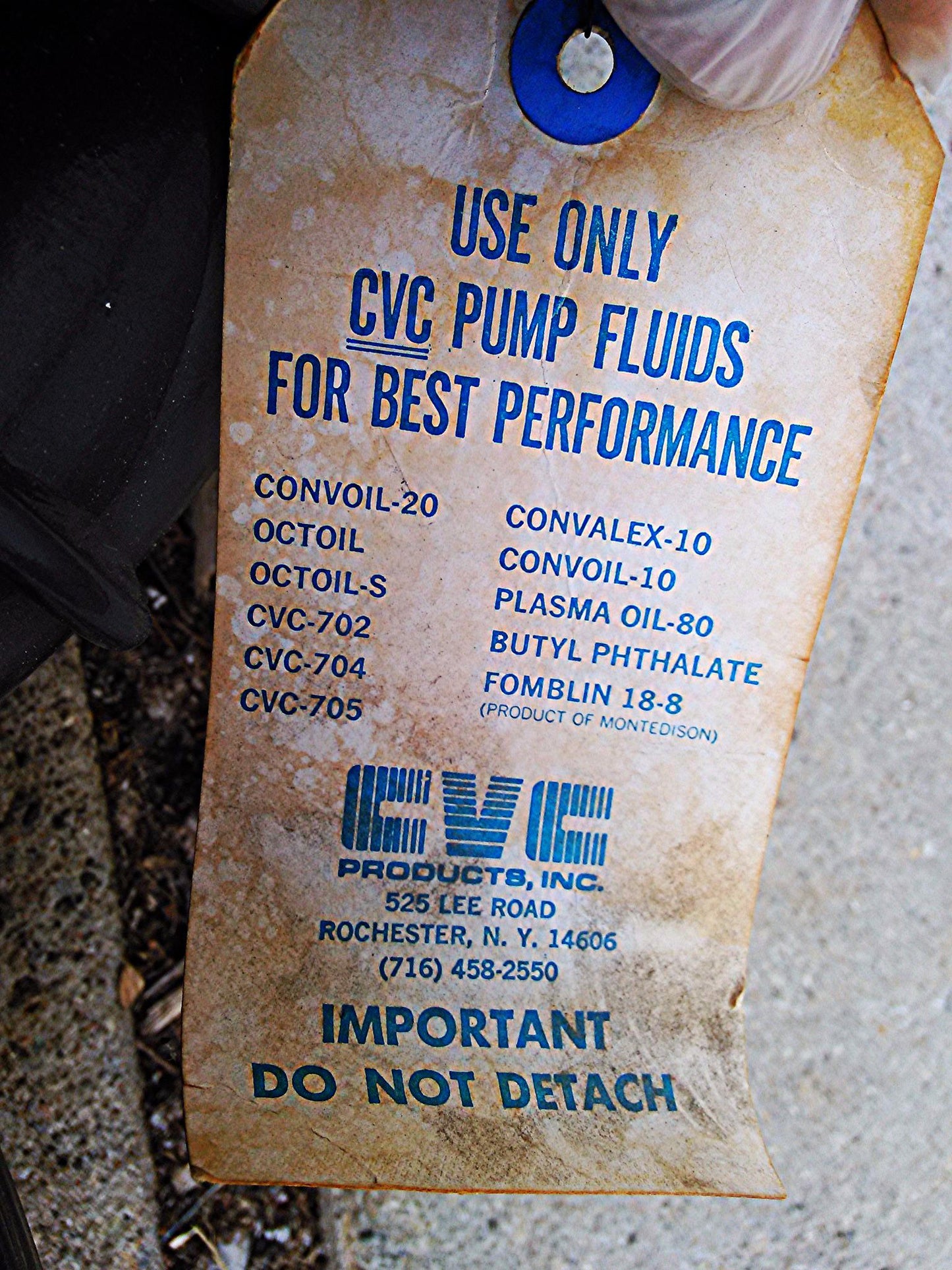 CVC PRODUCTS Type PMCS-6B 1800 WATTS 6" HIGH VACUUM PUMP NC w/ NORCAL GATE VALVE