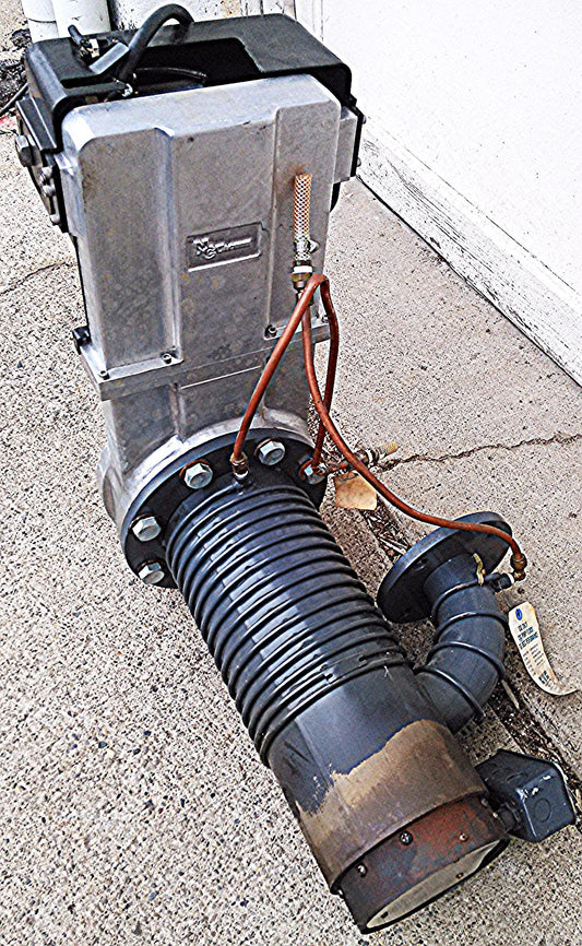 CVC PRODUCTS Type PMCS-6B 1800 WATTS 6" HIGH VACUUM PUMP NC w/ NORCAL GATE VALVE