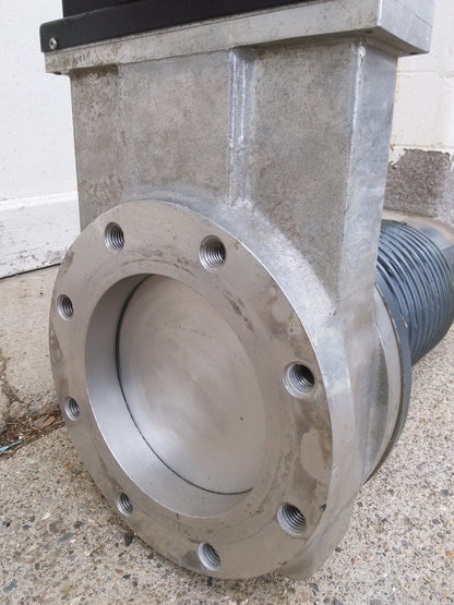 CVC PRODUCTS Type PMCS-6B 1800 WATTS 6" HIGH VACUUM PUMP NC w/ NORCAL GATE VALVE