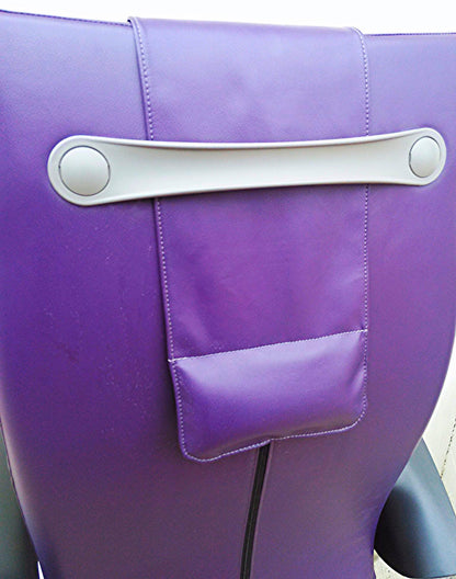 CUSTOMIZED RARE MODERN HERMAN MILLER PLUS OTTOMAN LOUNGE LEATHER CHAIR FREE SHIP