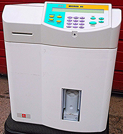 ABX Horiba Micros 60 CS Hematology Blood Analyzer & Ac Power Cable