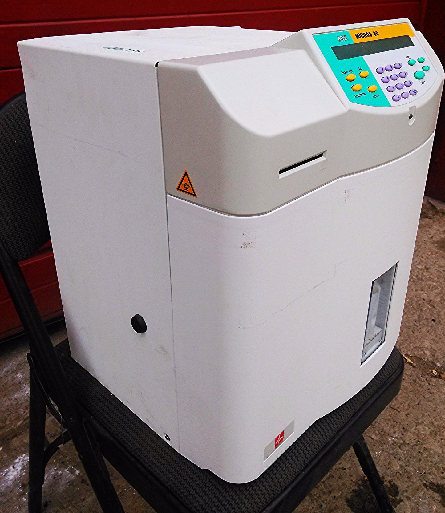 ABX Horiba Micros 60 CS Hematology Blood Analyzer & Ac Power Cable