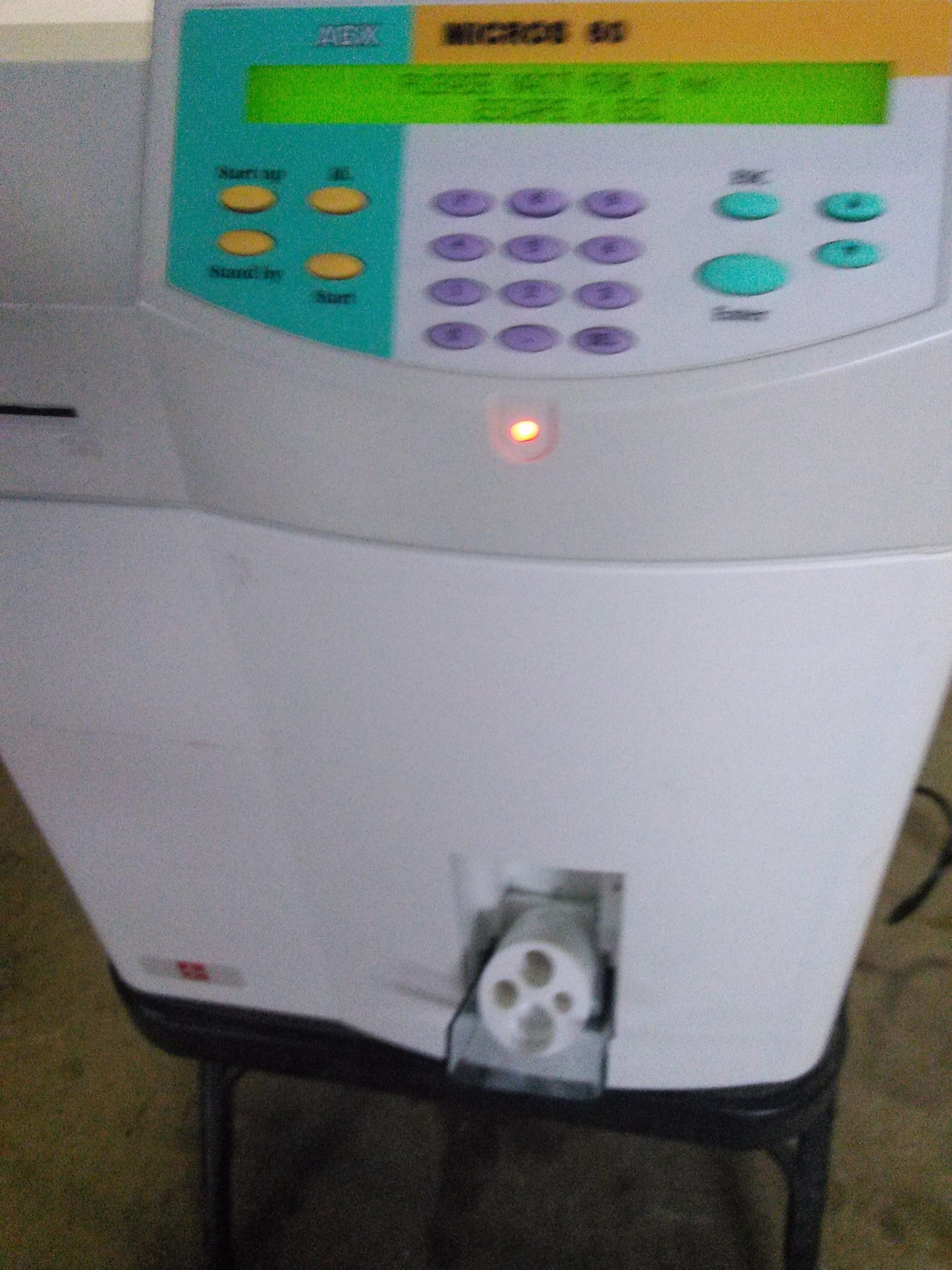 ABX Horiba Micros 60 CS Hematology Blood Analyzer & Ac Power Cable