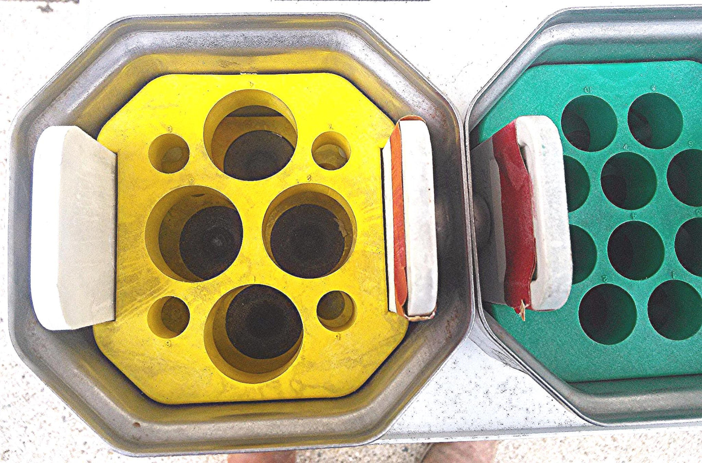 BECKMAN 1-90 SWING ROTOR & 1-94 & 1-87 BUCKETS & INSERTs for ACCUSPIN Centrifuge