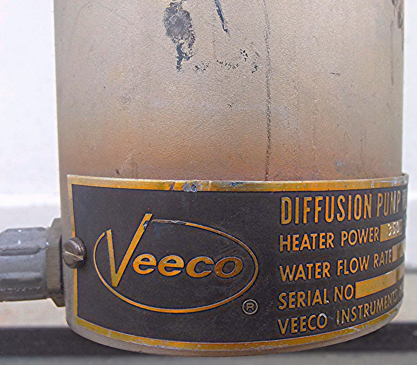 VEECO DIFFUSION PUMP Mod EP 2A-1 DYNACOOL Mfg MOD 110-0013