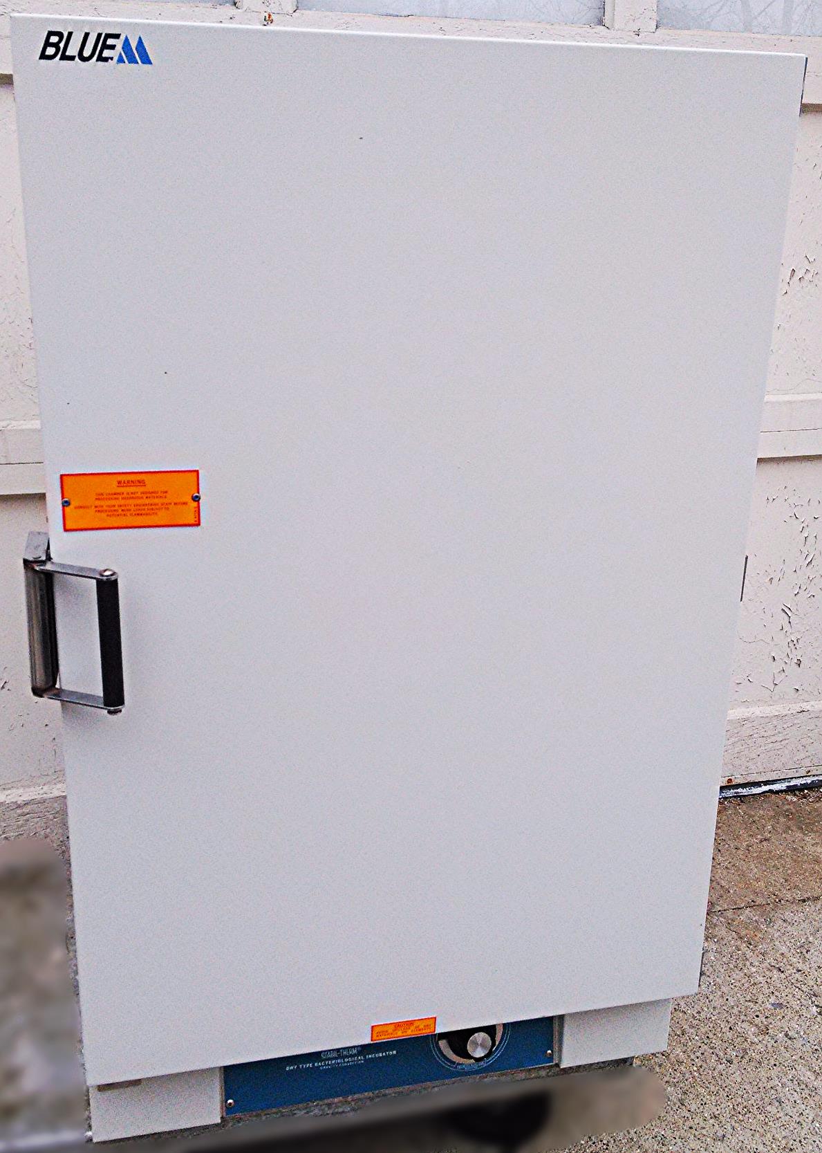 BLUE M CONVECTION INCUBATOR STABILTHERM DRY TYPE BACTERIOLOGICAL LINDBERG GI200A