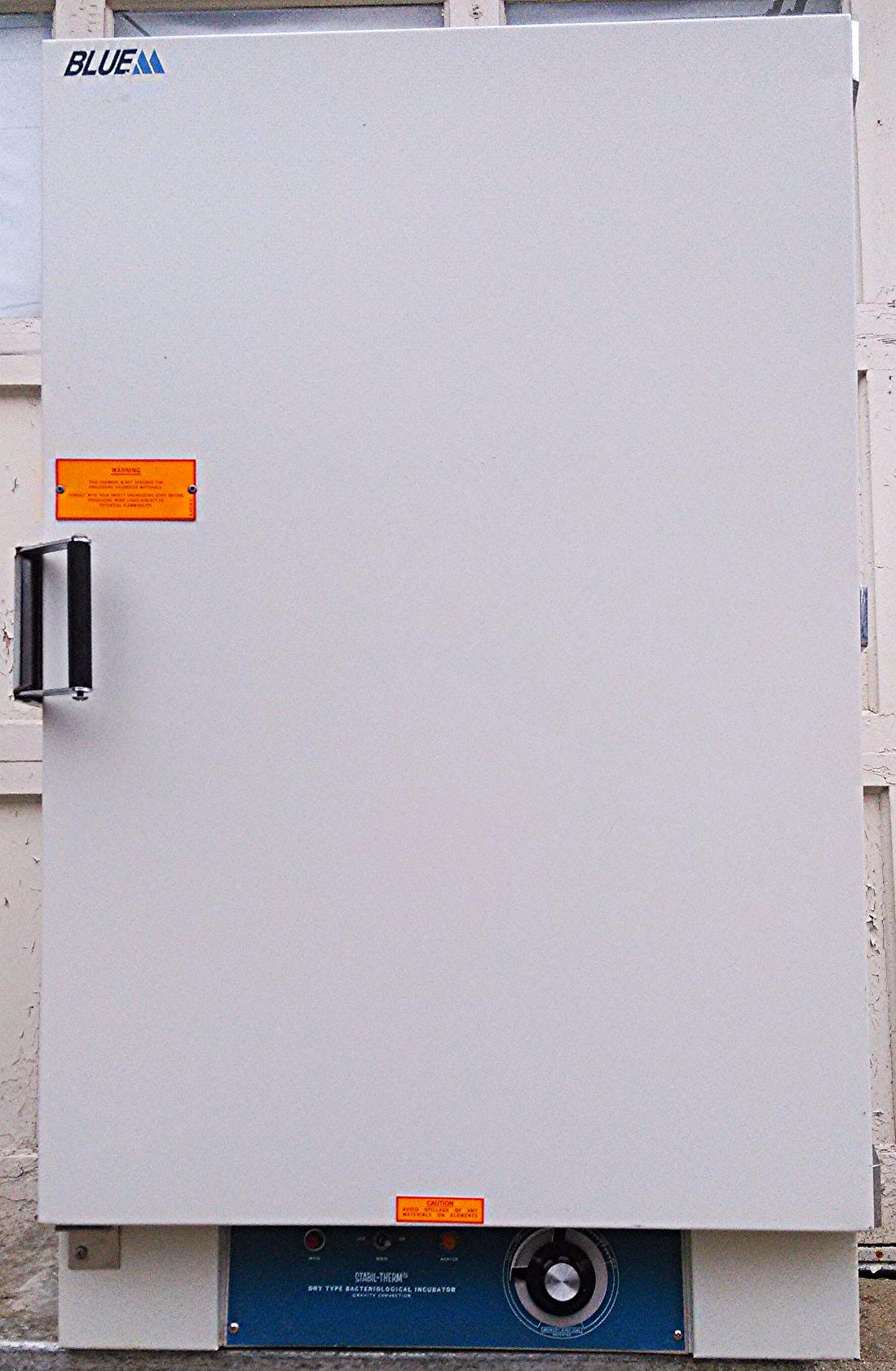 BLUE M CONVECTION INCUBATOR STABILTHERM DRY TYPE BACTERIOLOGICAL LINDBERG GI200A