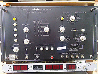 VINT HP 7035B X-Y DISPLAY 13116-2A RECORDER SPECTRAL DYNAMICS SPECTRUM ANALYZER