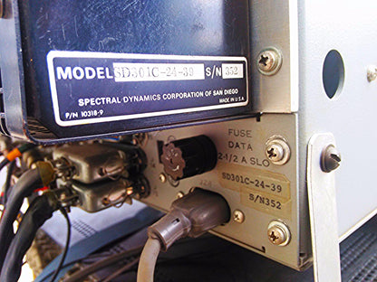 VINT HP 7035B X-Y DISPLAY 13116-2A RECORDER SPECTRAL DYNAMICS SPECTRUM ANALYZER