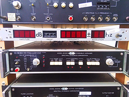 VINT HP 7035B X-Y DISPLAY 13116-2A RECORDER SPECTRAL DYNAMICS SPECTRUM ANALYZER