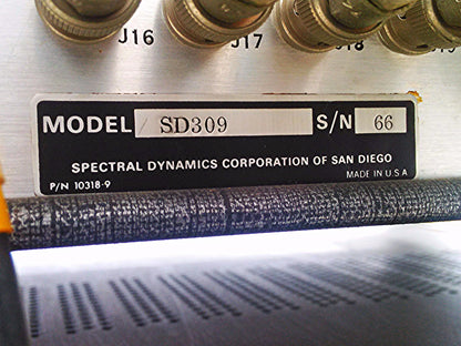 VINT HP 7035B X-Y DISPLAY 13116-2A RECORDER SPECTRAL DYNAMICS SPECTRUM ANALYZER