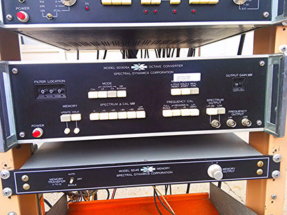 VINT HP 7035B X-Y DISPLAY 13116-2A RECORDER SPECTRAL DYNAMICS SPECTRUM ANALYZER