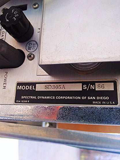 VINT HP 7035B X-Y DISPLAY 13116-2A RECORDER SPECTRAL DYNAMICS SPECTRUM ANALYZER