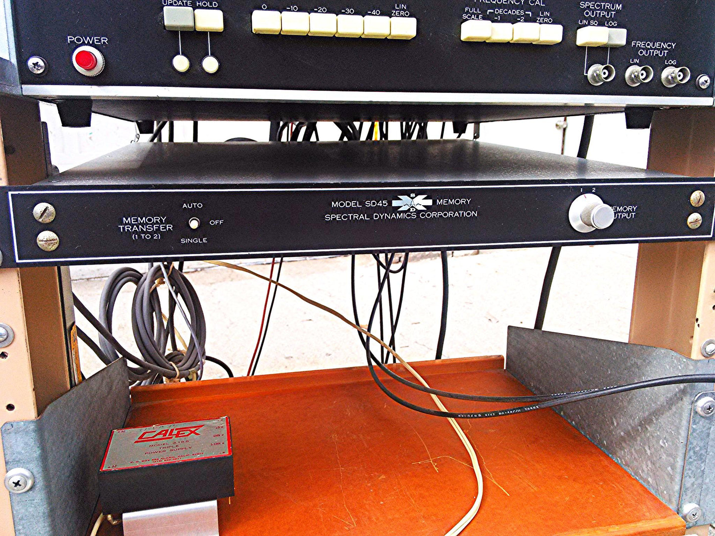 VINT HP 7035B X-Y DISPLAY 13116-2A RECORDER SPECTRAL DYNAMICS SPECTRUM ANALYZER