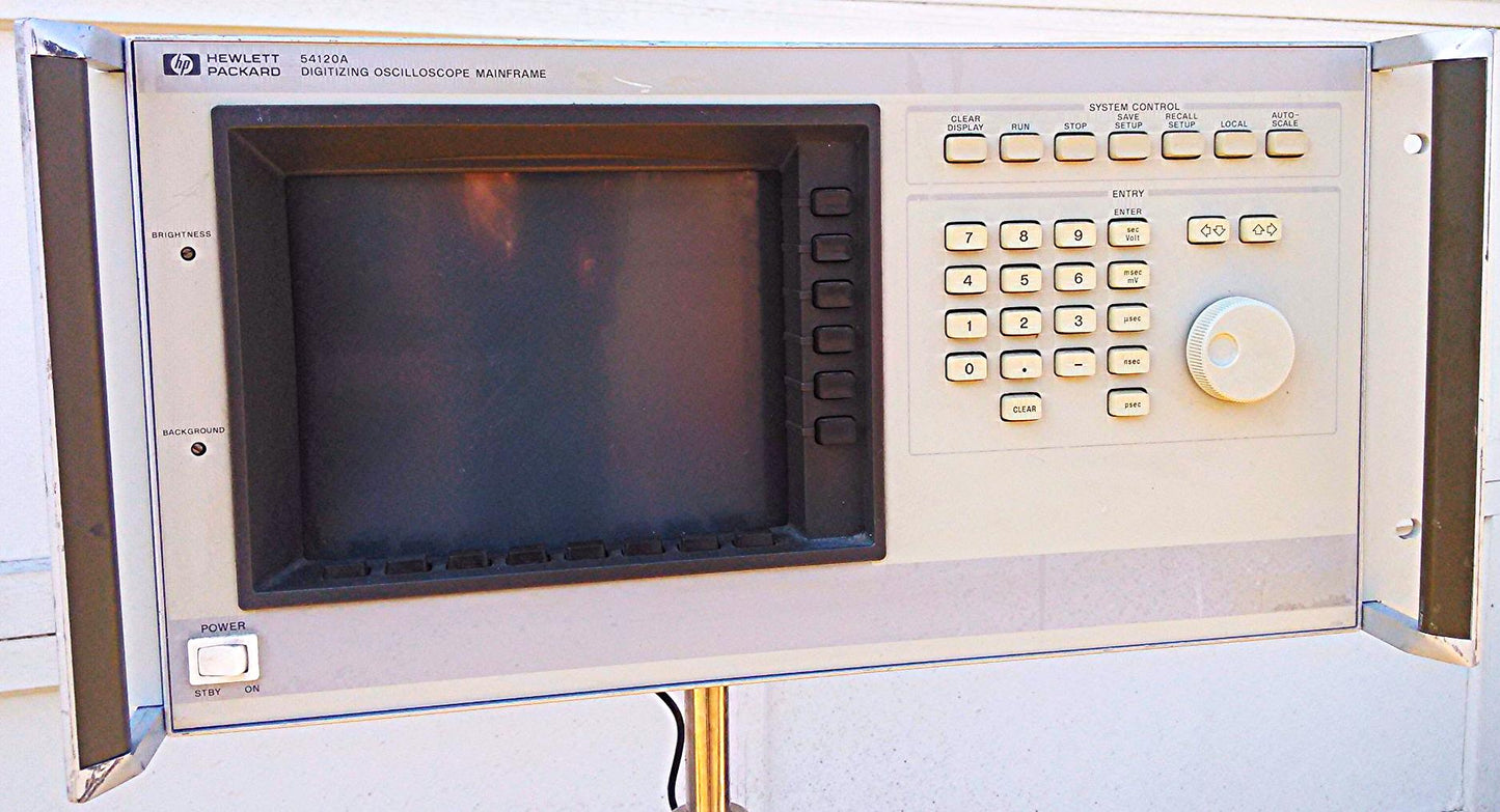 HEWLETT PACKARD HP 54120A DIGITIZING OSCILLOSCOPE MAINFRAME
