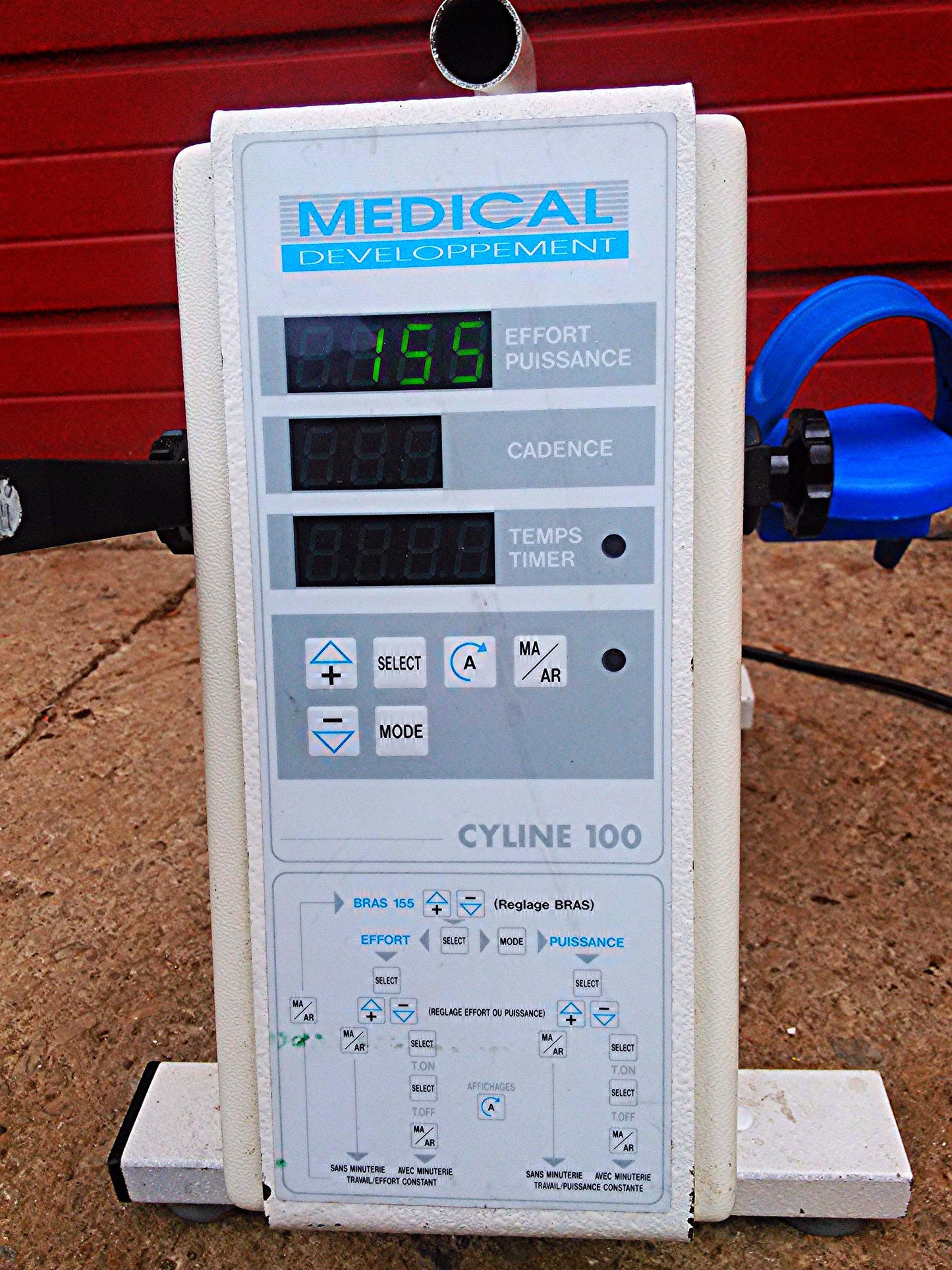 CARDIO CYLINE 100 ERGOMETER HEF UPPER LOWER LIMB REHABILITATION PHYSIOTHERAPY