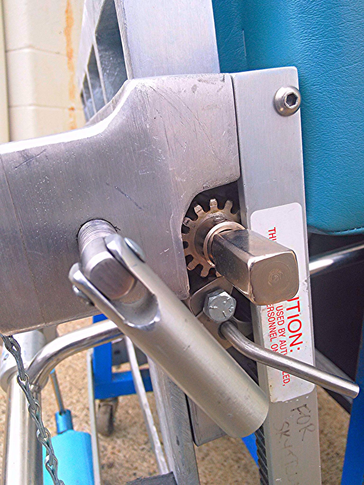 OSI ORTHOPEDIC SYSTEM OSI ANDREWS FRAME OR COCCYX ORTHOPEDIC AMSCO TABLE RACK